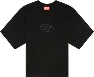 Diesel T-Buxt organic cotton T-shirt - women - Organic Cotton - M - Black