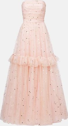 Jenny Packham Abito lungo con paillettes