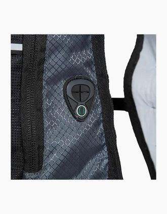 Trespass Mirror Hydration Backpack/Rucksack (15 Litres) With Water Resevoir (2 Litres) - Blue - Size: ONE size