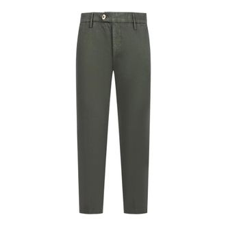 Michael Coal Heren, Broeken, Groen, Maat: W35