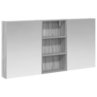 vidaXL Juego De Muebles De Ba&ntilde;o Con Estante 3 Pcs 140 X 14,5 X 70 Cm Vidaxl