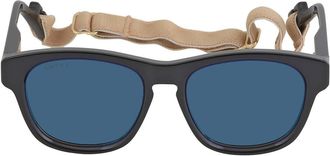 Gucci Blue Square Mens Sunglasses GG1238S 002 53