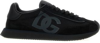 Dolce & Gabbana Black Logo Sneakers