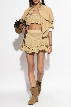 Isabel Marant Top Oravlel, Womens, Beige