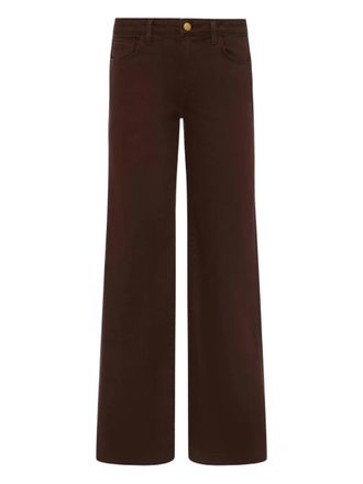 L'agence buttoned jeans - women - Cotton/Spandex/Elastane - 26 - Brown