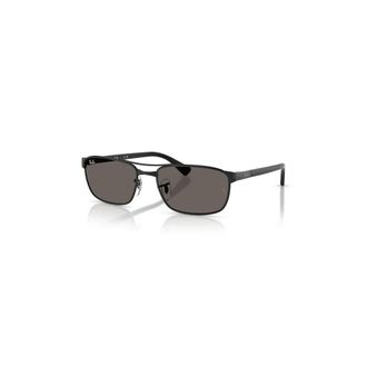 Ray-Ban Metalen Zonnebril - Heren - Zonnebrillen - Zwart - 60 MM - Accessoires