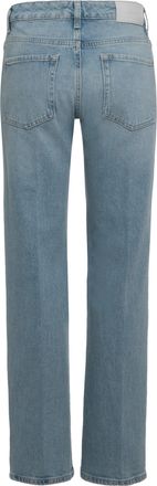 7 For All Mankind Womens Jeans Calie Straight Seabreeze Cotton Straight-Leg