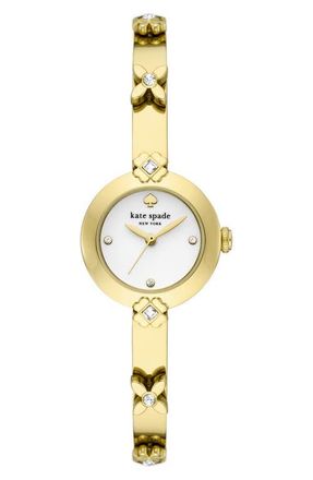 Kate Spade New York monroe bangle watch, 24mm case in Gold at Nordstrom