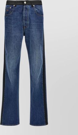 Wales Bonner echo denim jeans with pockets and belt loops