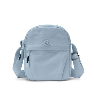 Generic Purple Crossbody Messenger Bag for Women, Small Shoulder Bag with Adjustable Strap (Powder Blue)