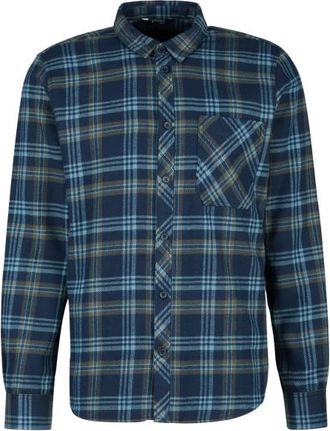 Stoic MMXX. Nacka Flanel Shirt Hemd f&uuml;r Herren | blau