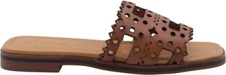 Catwalk Muiltje - Dames - Sandalen - Bruin - 38 EU - Schoenen