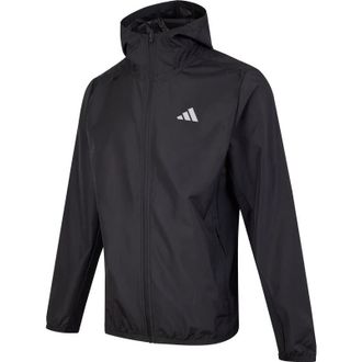 adidas Gym+ Training 3-Stripes Windbreaker Asia Sizing Black IN5838