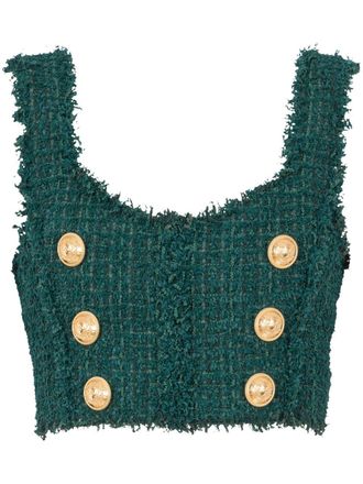 Balmain Cropped top - Groen