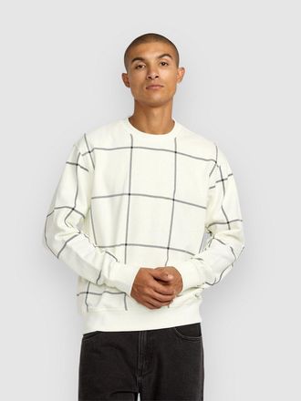 Rvca Vacancy Window Pane Crew Strickpullover