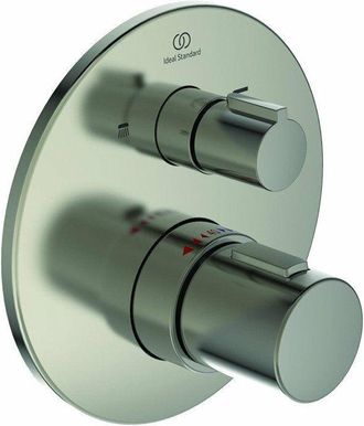 Ideal Termostato De Ba&ntilde;o Ids Ceratherm T100 Up-kit 2.silver Storm