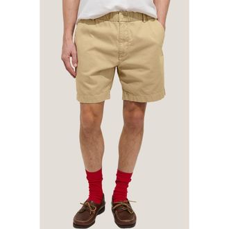 Alex Mill Pull-On Cotton Shorts in Beeswax at Nordstrom, Size X-Large