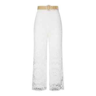 Zimmermann Dames, Broeken, Wit, Maat: XS Katoen