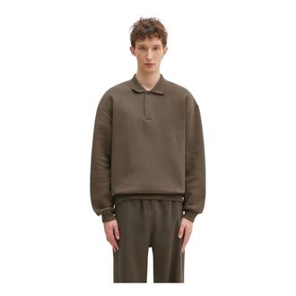 PANGAIA Pangaia - Cotton Sweatshirt - Heren - Sweatshirts & Hoodies - Groen - Maat: XL Katoen