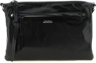 Isabel Marant Black Winna Duo Small Crossbody Bag