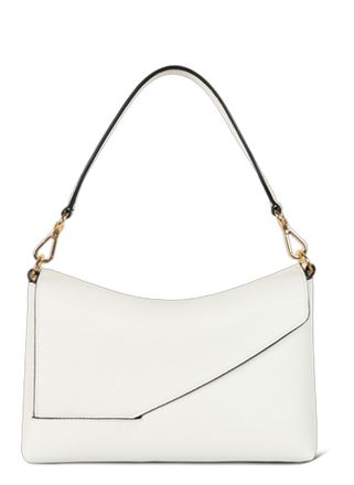 Wandler Womens Oscar Shoulder Baguette Bag In White Crust Leather
