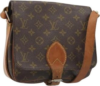 Louis Vuitton Pre-owned Vintage Monogram Schoudertas - Dames - Vintage Schoudertas - Bruin - ONE Size - Leer - Vintage