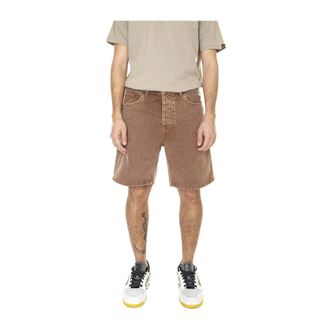Carhartt Work in Progress Heren, Korte broeken, Bruin, Maat: W28 Katoen