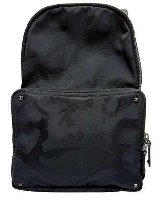 Valentino Camouflage Jacquard Backpack (Authentic Pre-Loved)