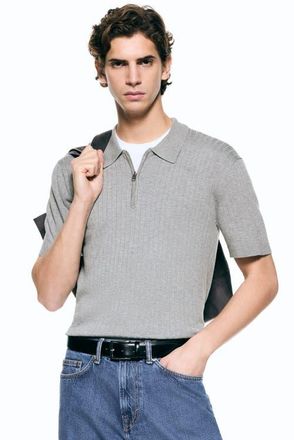 H&M Slim Fit Polo Shirt in Gray at Nordstrom, Size Xx-Large