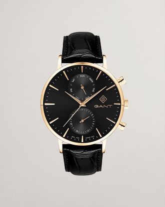 GANT Men Park Hill Day-Date II Wristwatch (ONE SIZE) BLACK