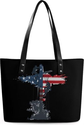 Generic USA Lineman Tote Bags for Women Cute Shoulder Purses Handbags