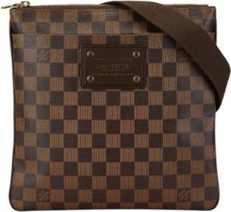 Louis Vuitton Pre-owned Cross Body Bags, female, Brown, Size: ONE SIZE Pre-owned Canvas louis-vuitton-bags