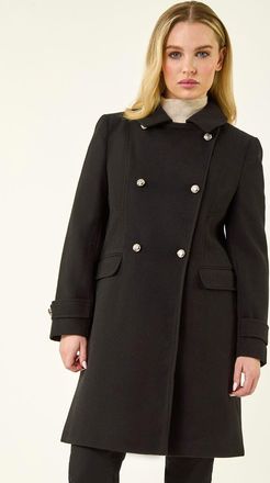 Roman Double Breasted Military Coat