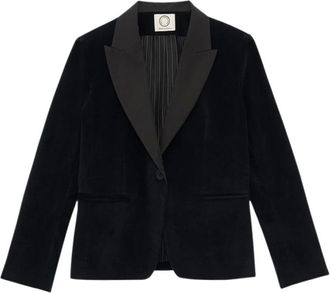 Ines De La Fressange Giacca Palmire - - Jackets - Donna - Nero - XL