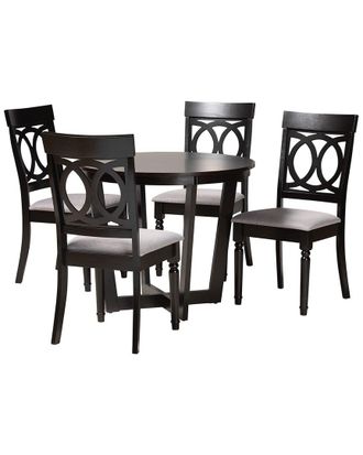 Baxton Studio Estelle Modern 5Pc Dining Set