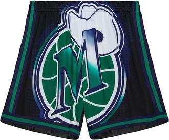 Mitchell & Ness Shorts Dallas Mavericks Big Face - Nero