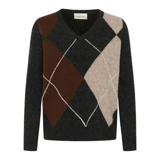 Cream CRHope Knit Pullover - Dames - Truien - Zwart - Maat: M