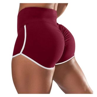 Generic Gym Shorts for Women, Tights Women Leggings, Hot Yoga Womens, Scrunch Bum Leggings Wine