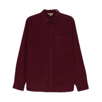 Woolrich Casual Shirts, male, Red, XL, Casual Shirt