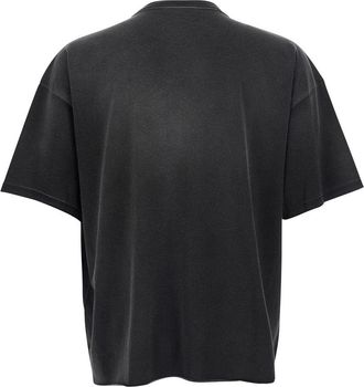Represent Mens T-Shirt Westside Black Cotton T-Shirts And Polos