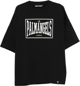Palm Angels Vintage Box Logo Printed Short-sleeve T-shirt