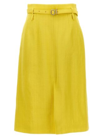 Jil Sander 66 Gonne Giallo-Donna