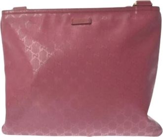 Gucci Pre-owned Cross Body Bags, female, Pink, Size: ONE SIZE Pre-owned Shoulder Bag