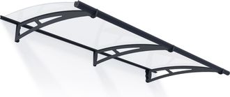 Palram Palram - Canopia Aquila Marquesina Para Puerta 205x91 Cm Transparente