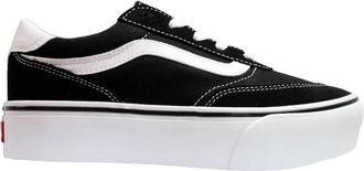 Vans Platform Sneakers Zwart/Wit - Dames - Sneakers - Zwart - 36 EU - Schoenen