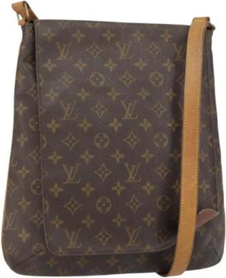 Louis Vuitton Pre-owned Cross Body Bags, female, Brown, Size: ONE SIZE Pre-owned Vintage Cross Body Bag