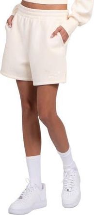 Starter Womens Starter Cream Philadelphia Eagles Throwback Travel Pastels Fleece Short at Nordstrom, Size Xx-Large