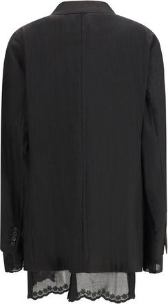 Our Legacy Linen Reversible Blazer - Black