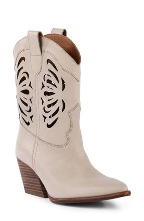 Seychelles Go West Cowboy Boot in Off White at Nordstrom, Size 8.5