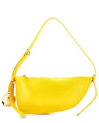 Burberry Orange Sheep Leather Shield Sling Shoulder Bag Mini (Authentic Pre- Loved)